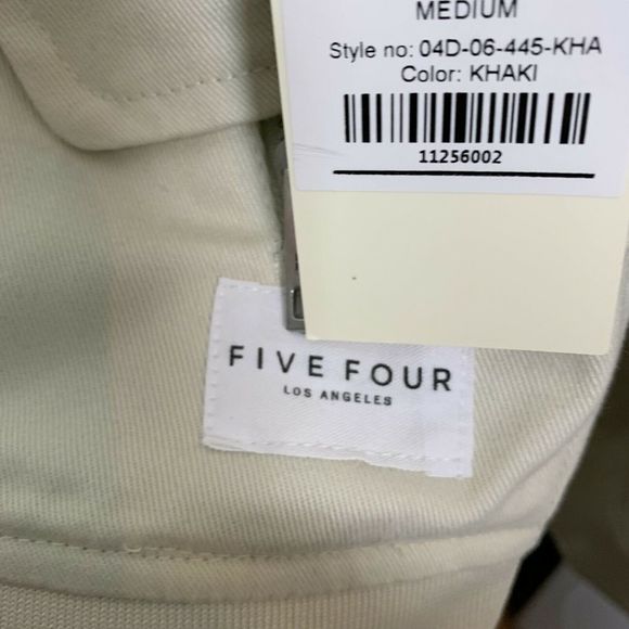 Five Four Cream Bomber Jacket - Picture 4 of 8